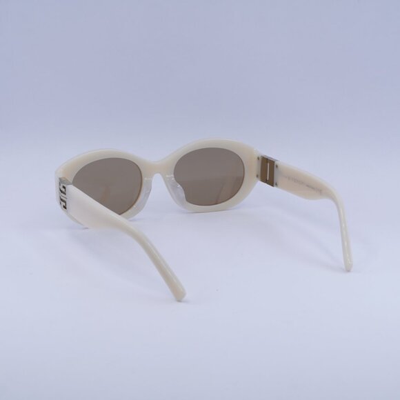 🕶️ New Givenchy GV40091F 25G Sunglasses - Shiny Ivory Frame - Picture 7 of 8